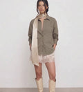Long sleeve brown shirt