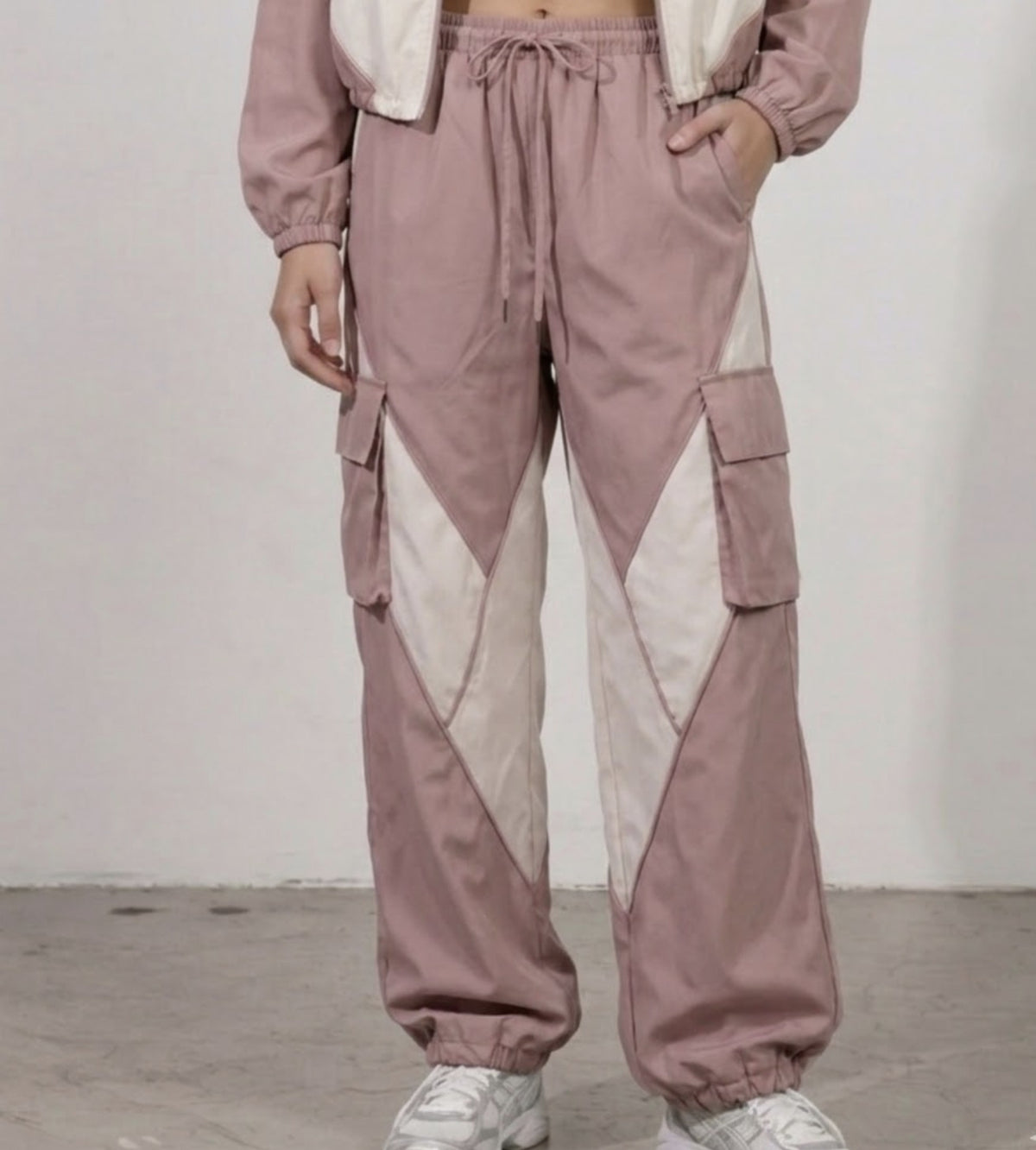 Color block sporty pant