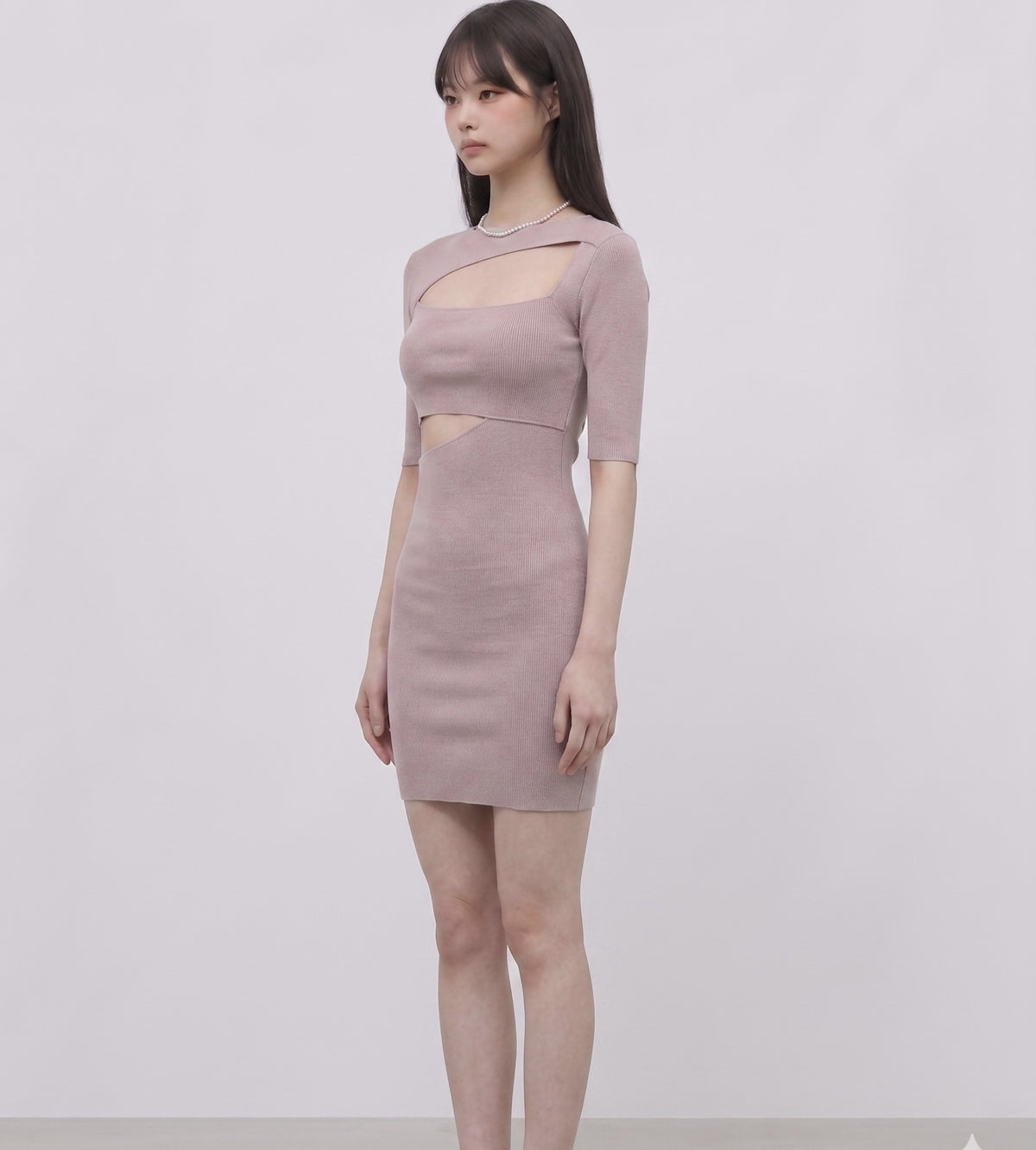 Cut-out mini dress