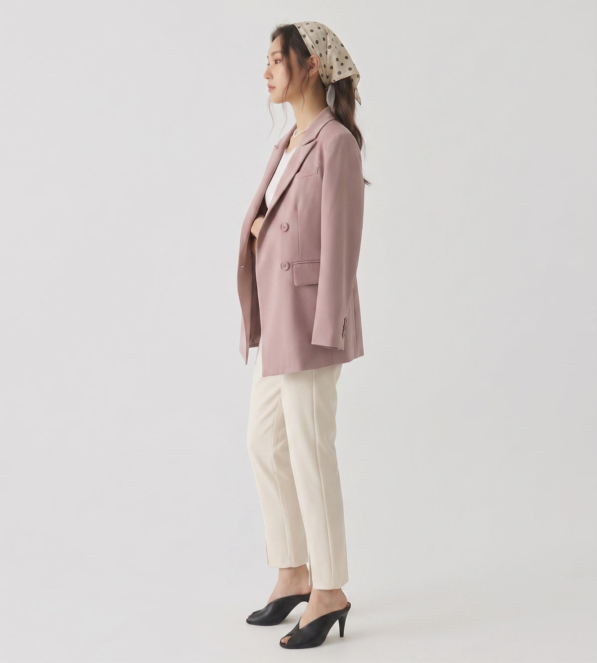 Mauve long sleeve balzer