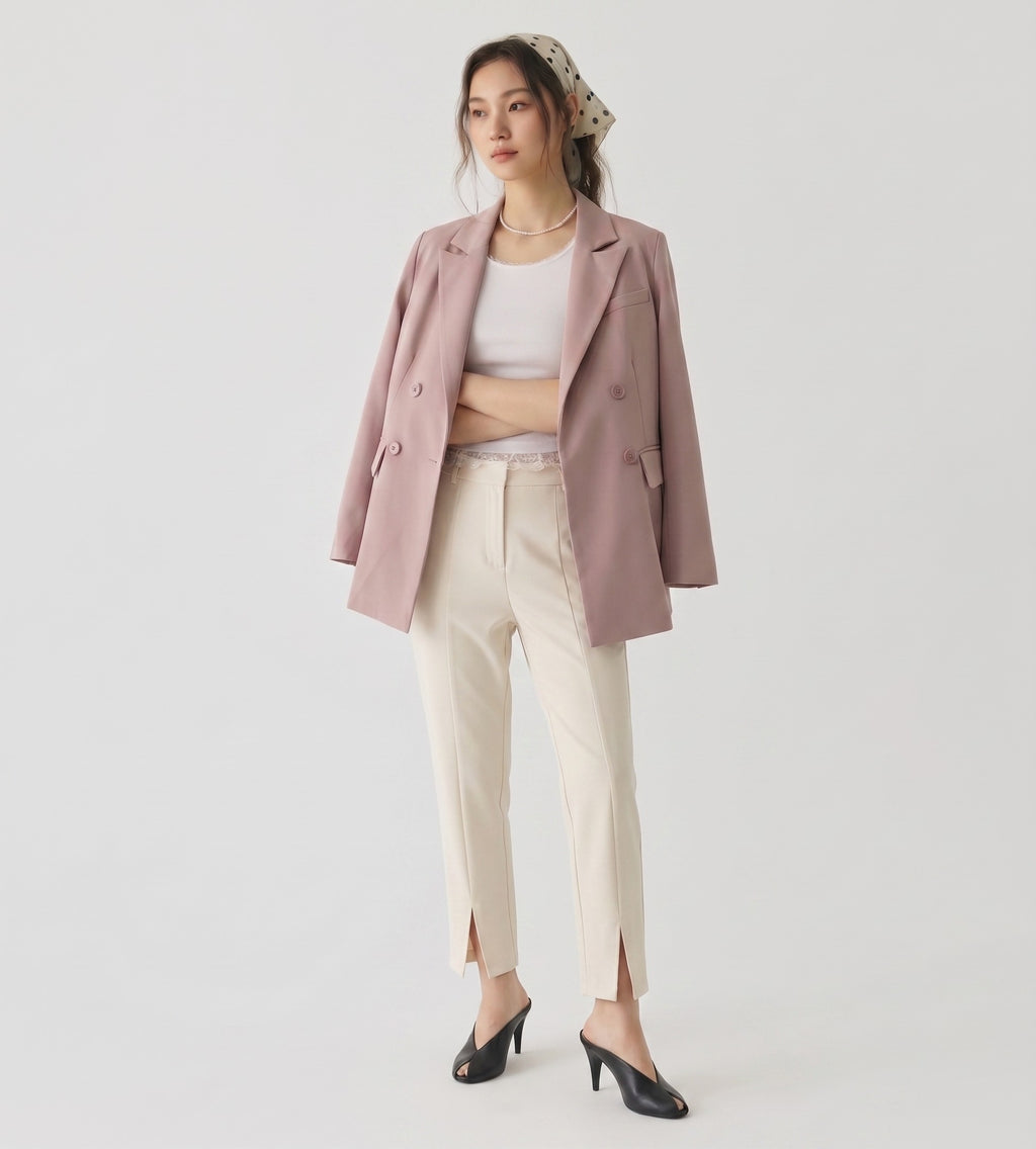 Mauve long sleeve balzer