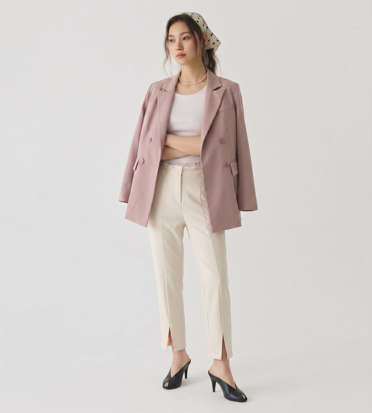 Mauve long sleeve balzer