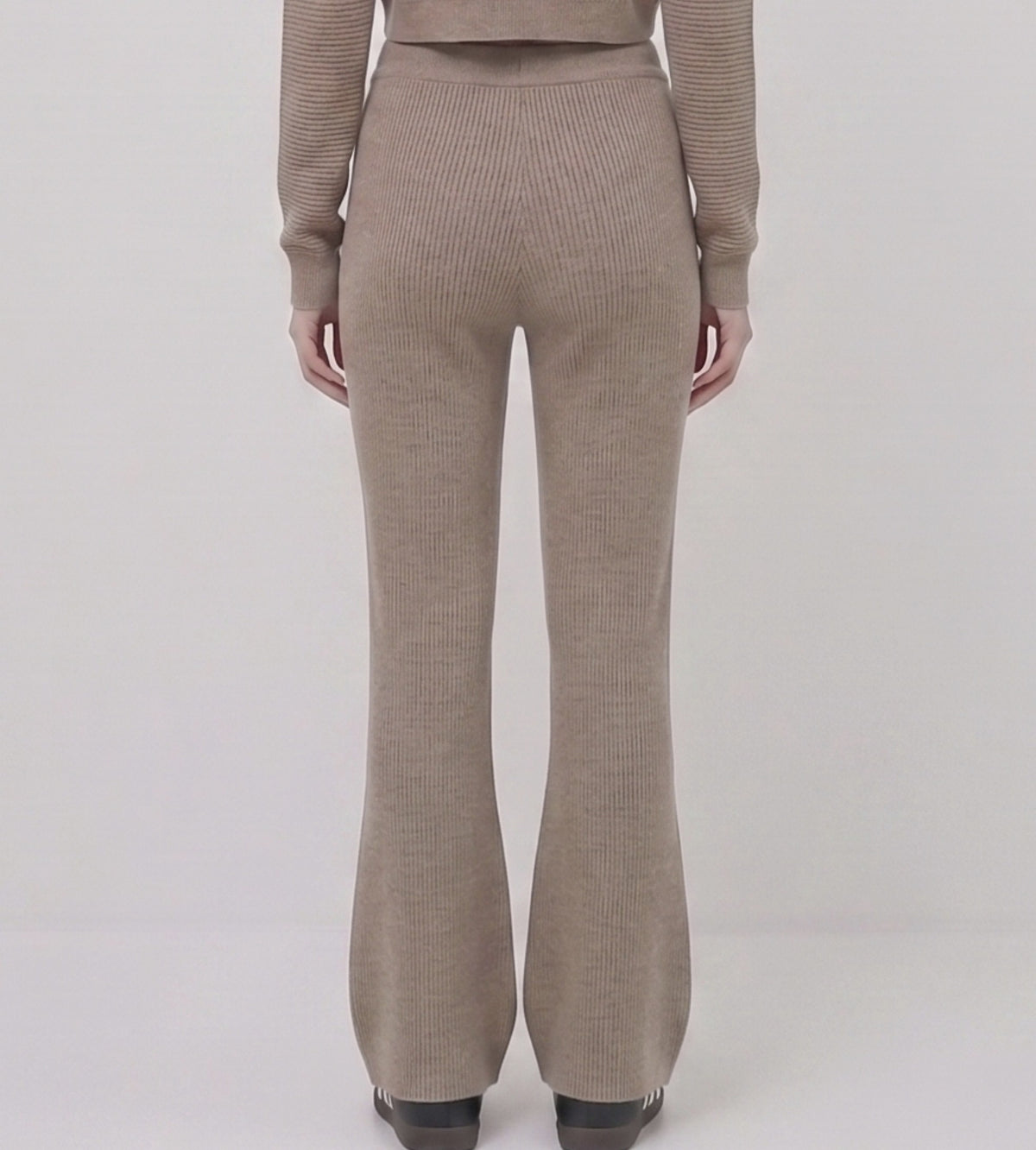 Rib sweater knit  pant